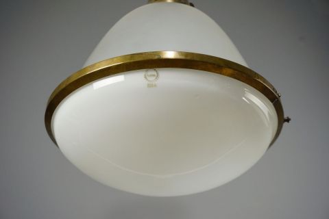 Kandem Glas Deckenleuchte von 1927