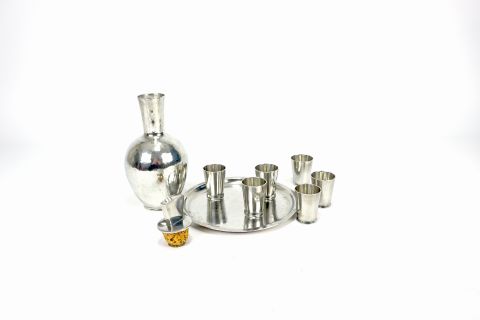 Karl Raichle Liquer Set Bauhaus