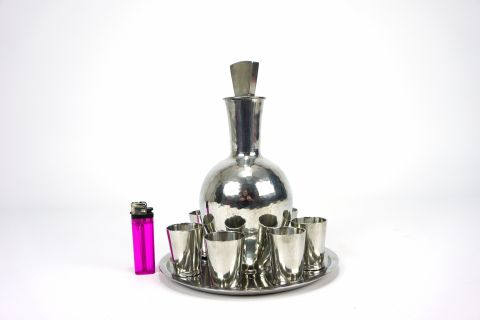 Karl Raichle Likör Set Bauhaus