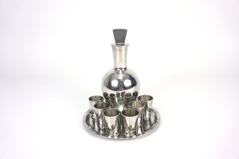 Karl Raichle Liquer Set Bauhaus