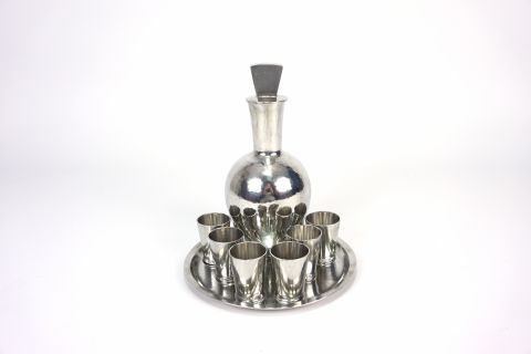 Karl Raichle Liquer Set Bauhaus