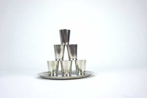 Karl Raichle Likör Set Bauhaus