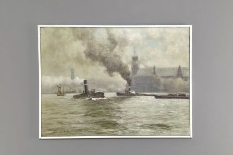 Karl Rohwedder Ruge Painting