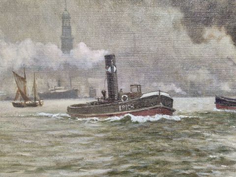 Karl Rohwedder Ruge Painting