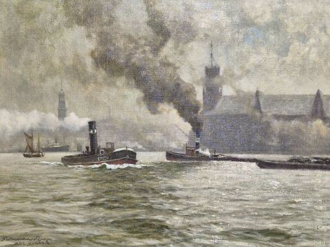 Karl Rohwedder Ruge Painting