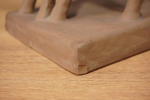 Karlsruhe Majolika 2 Fohlen Pferde