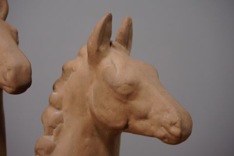 Karlsruhe Majolica 2 Horses