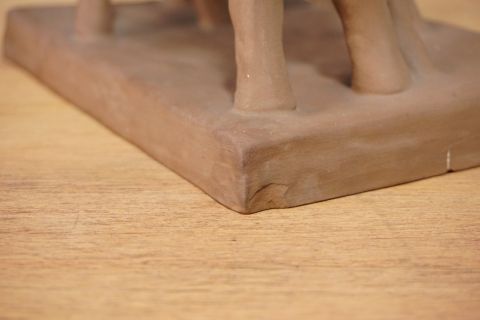 Karlsruhe Majolika 2 Fohlen Pferde