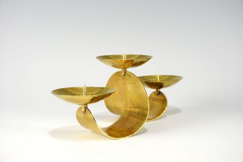 Brass Chandelier - German Modernism