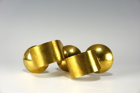 Brass Chandelier - German Modernism