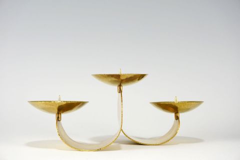 Brass Chandelier - German Modernism