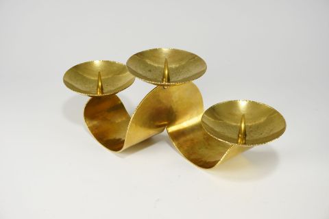 Brass Chandelier - German Modernism