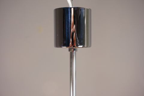 Kinkeldey Glas Kristall Leuchter Mid Century