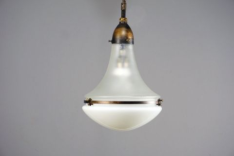 Siemens Luzette Glas Deckenleuchte