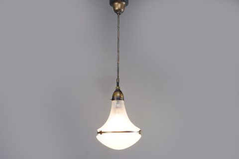Siemens Luzette Glas Deckenleuchte