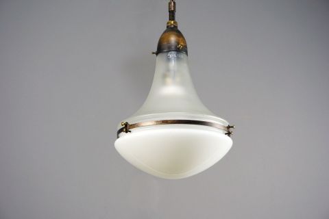 Siemens Luzette Glas Deckenleuchte