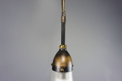 Siemens Luzette Glas Deckenleuchte