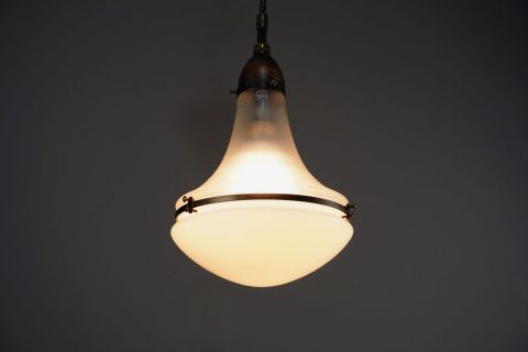Siemens Luzette Glas Deckenleuchte