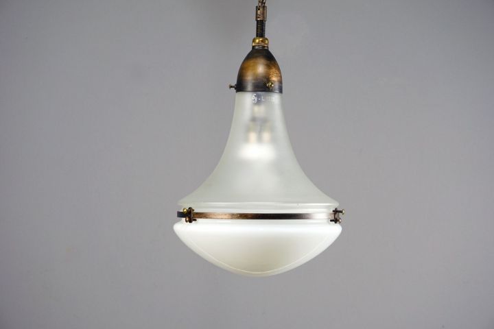Siemens Luzette Glas Deckenleuchte