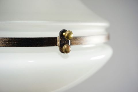 Siemens Luzette Glas Deckenleuchte