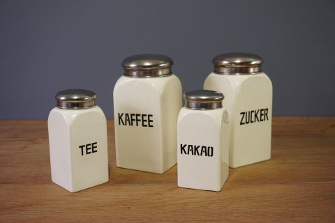 Küchen Dosen Neue Sachlichkeit / Bauhaus