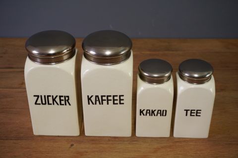 Küchen Dosen Neue Sachlichkeit / Bauhaus