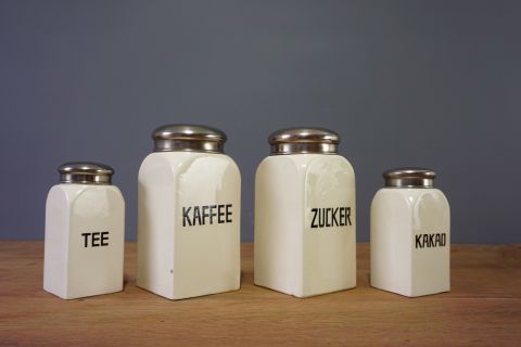 Küchen Dosen Neue Sachlichkeit / Bauhaus