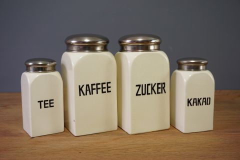 Küchen Dosen Neue Sachlichkeit / Bauhaus