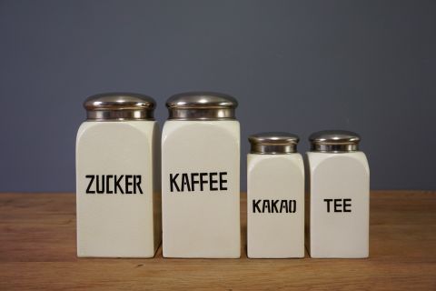 Küchen Dosen Neue Sachlichkeit / Bauhaus