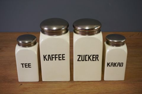 Küchen Dosen Neue Sachlichkeit / Bauhaus