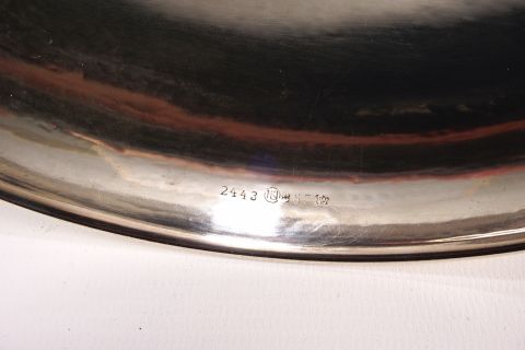 Silver Chandelier - Modernist Art Deco