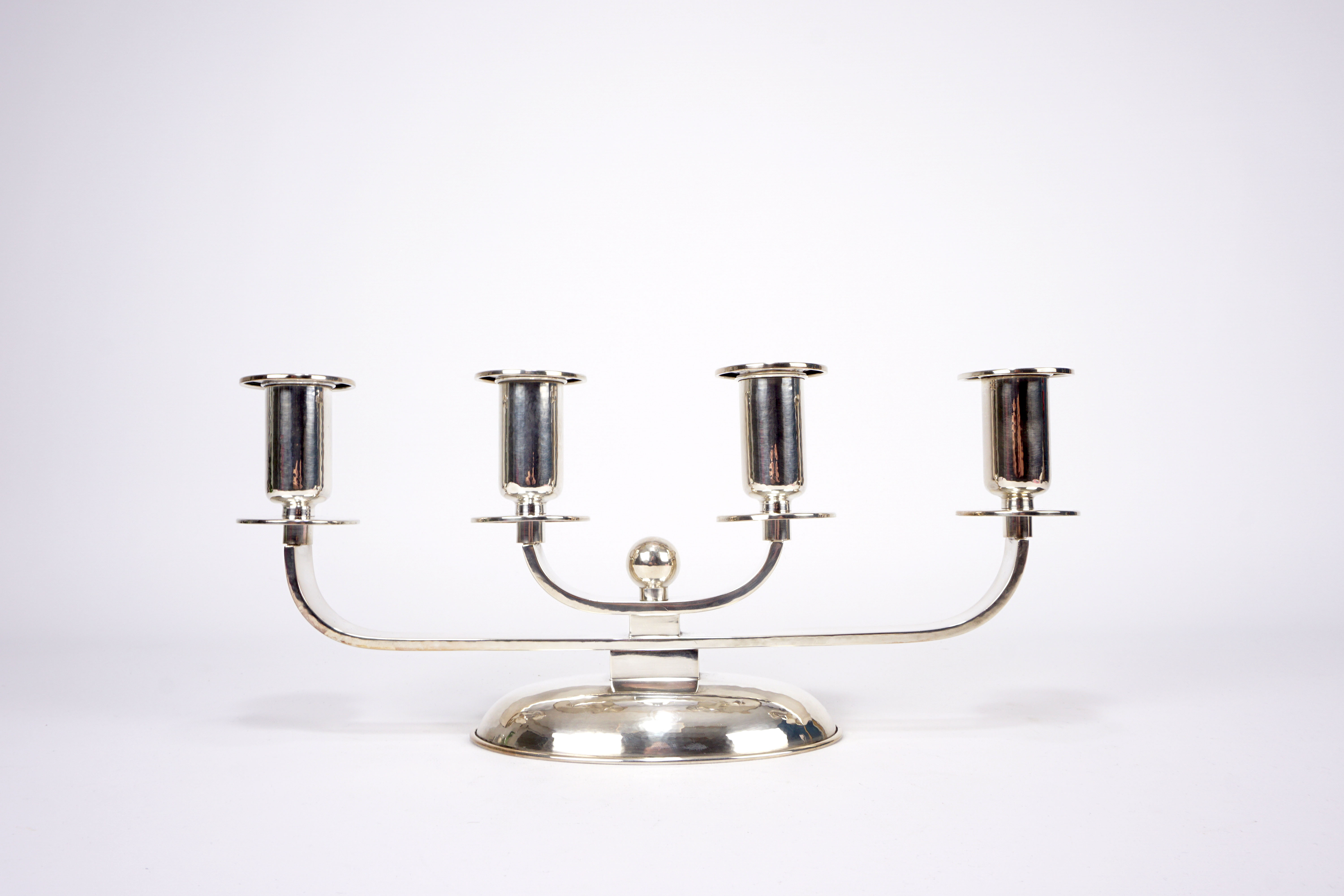 Leuchter Silber 835 - Deutsche Moderne Art Deco