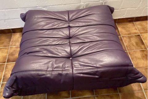 Ligne Roset Togo Sofa Set Leather