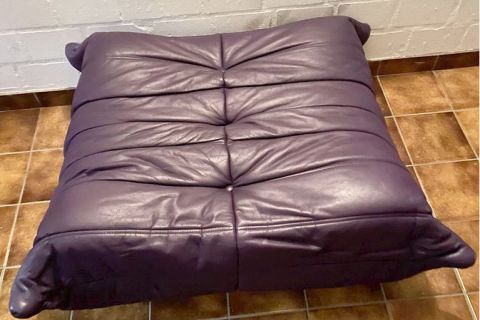 Ligne Roset Togo Sofa Set Leather
