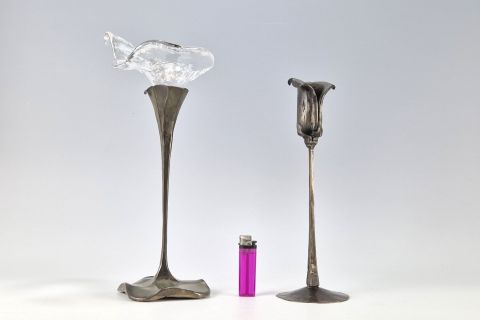 Lothar Klute Bronze Kerzenleuchter