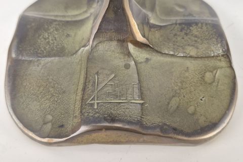 Lothar Klute Bronze Kerzenleuchter