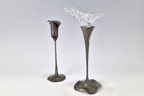 Lothar Klute Bronze candlestick