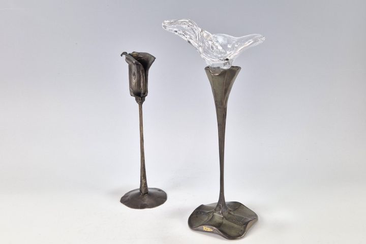 Lothar Klute Bronze Kerzenleuchter