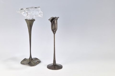 Lothar Klute Bronze Kerzenleuchter
