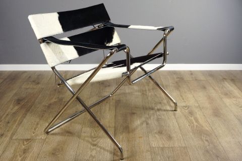 Marcel Breuer Sessel Stahlrohr Bauhaus B4