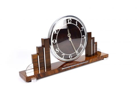 Mauthe Art Deco Tischuhr