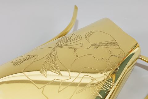 Mid Century Modern Blumen Gießkanne