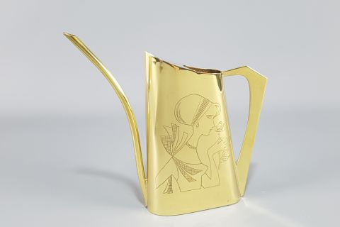 Mid Century Modern Blumen Gießkanne