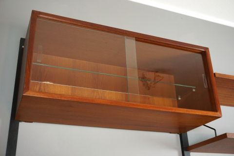 Mid Century Teak Shelf Cado