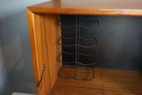 Mid Century Teak Shelf Cado