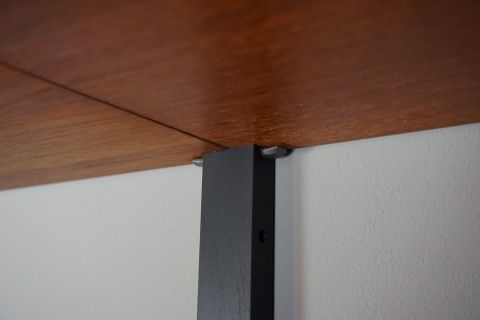 Mid Century Teak Shelf Cado