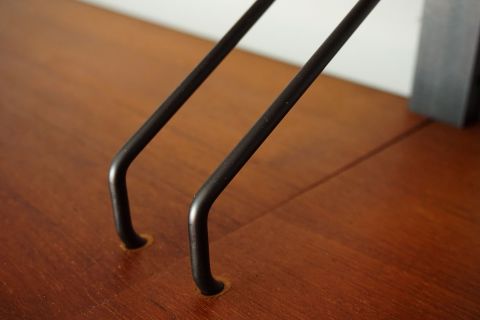 Mid Century Teak Shelf Cado