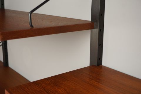 Mid Century Teak Shelf Cado