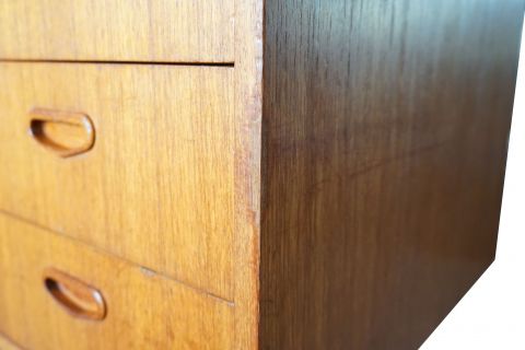 Mid Century Teak Schreibtisch
