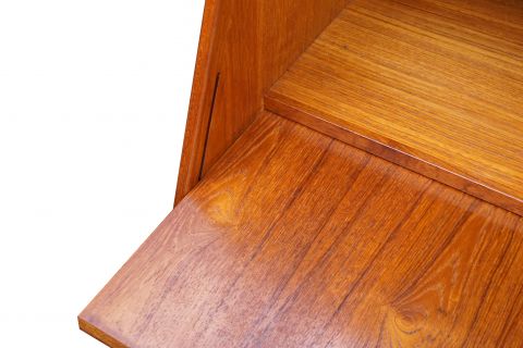 Mid Century Teak Sekretär Dänemark BPS